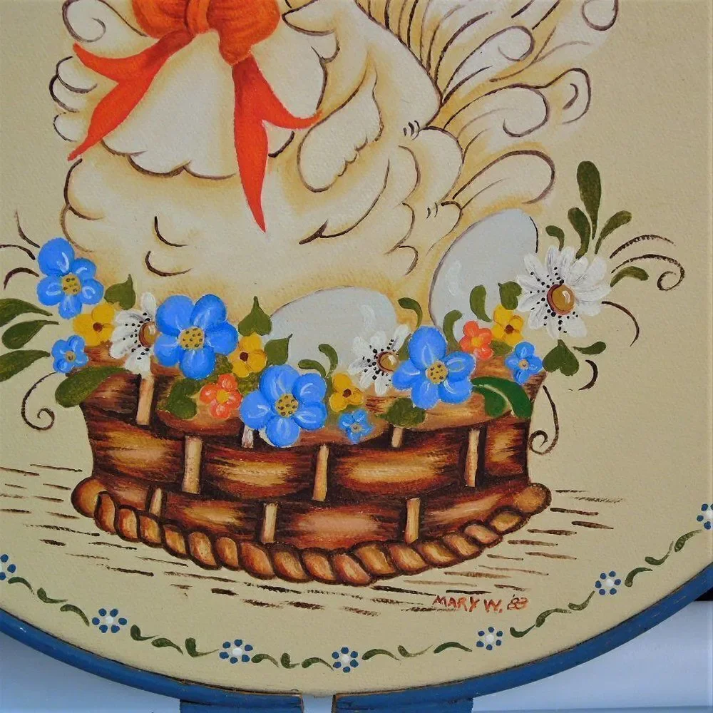 Mother Goose Tole Painting Folk Art